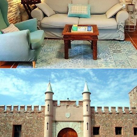Masia De San Juan Casa Numero 1 En Castillo Con Piscina Y Aire Acondicionado Segorbe Exteriör bild
