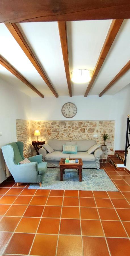 Masia De San Juan Casa Numero 1 En Castillo Con Piscina Y Aire Acondicionado Segorbe Exteriör bild