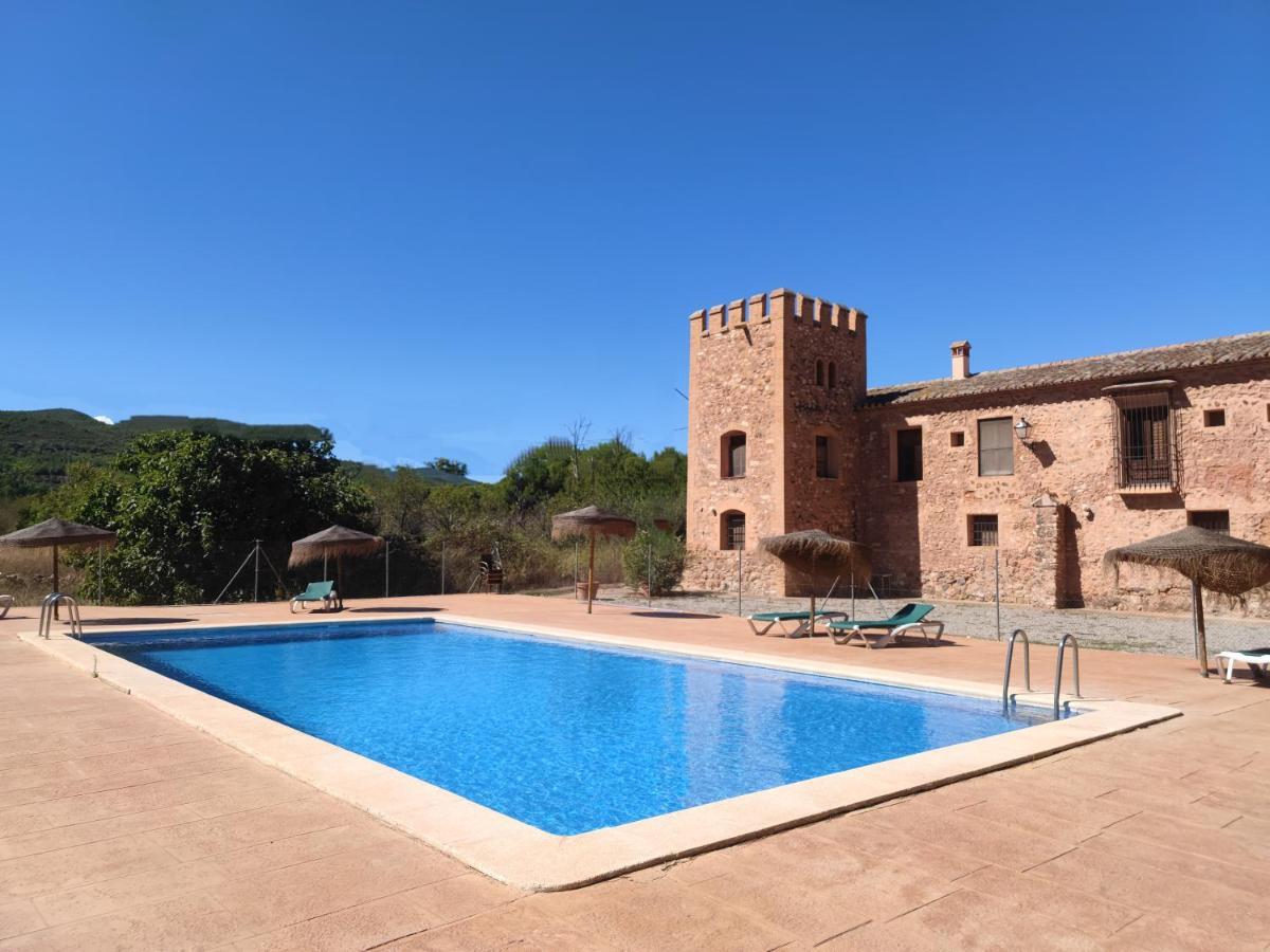 Masia De San Juan Casa Numero 1 En Castillo Con Piscina Y Aire Acondicionado Segorbe Exteriör bild